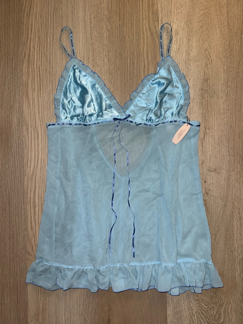 Vintage Y2K Victoria’s Secret Babydoll Chemise Slip Dress